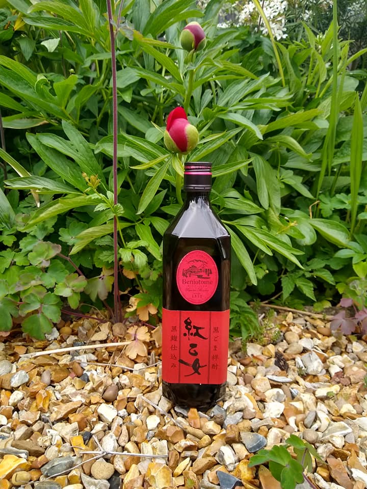 Beniotome Red Maiden Black is a memorable type of sesame shochu. 